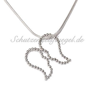 Schutzengelsflügel zweiflügelig Größe S<br>in 925/000 Sterling-Silber