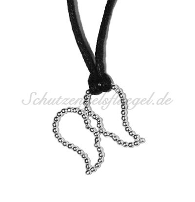 Schutzengelsflügel zweiflügelig Größe S<br>in 925/000 Sterling-Silber