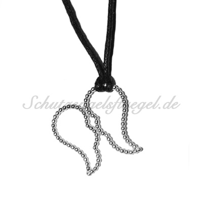 Schutzengelsflügel zweiflügelig Größe M<br>in 925/000 Sterling-Silber